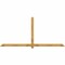 Ekena Millwork Eugene Rough Sawn Timber Gable Bracket, Western Red Cedar, 108"W x 49"H x 4"D x 4"F, 11/12 Pitch GBW108X49X0404EUG00RWR - alternate 1